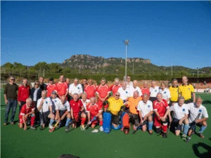 Spain celebrates Over 80 hockey